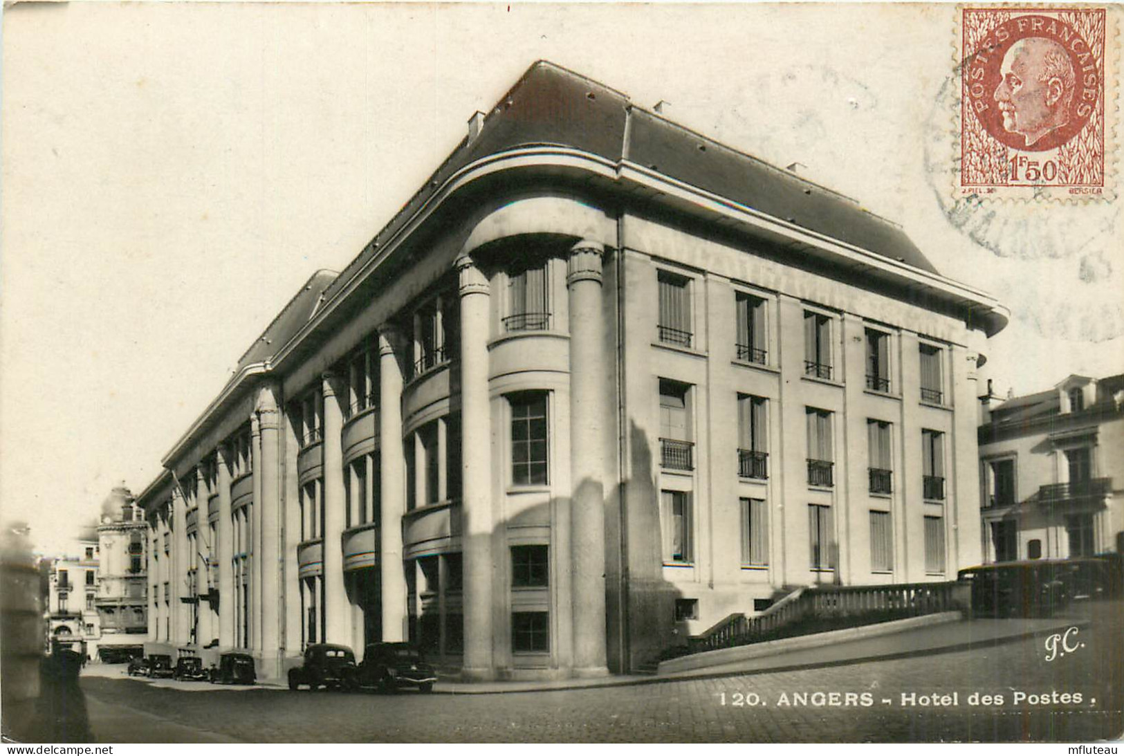 49* ANGERS  Hotel Des Postes            RL37.0253 - Angers