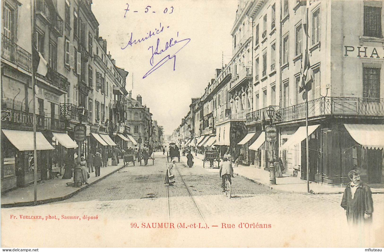 49* SAUMUR  Rue D Orleans            RL37.0259 - Saumur
