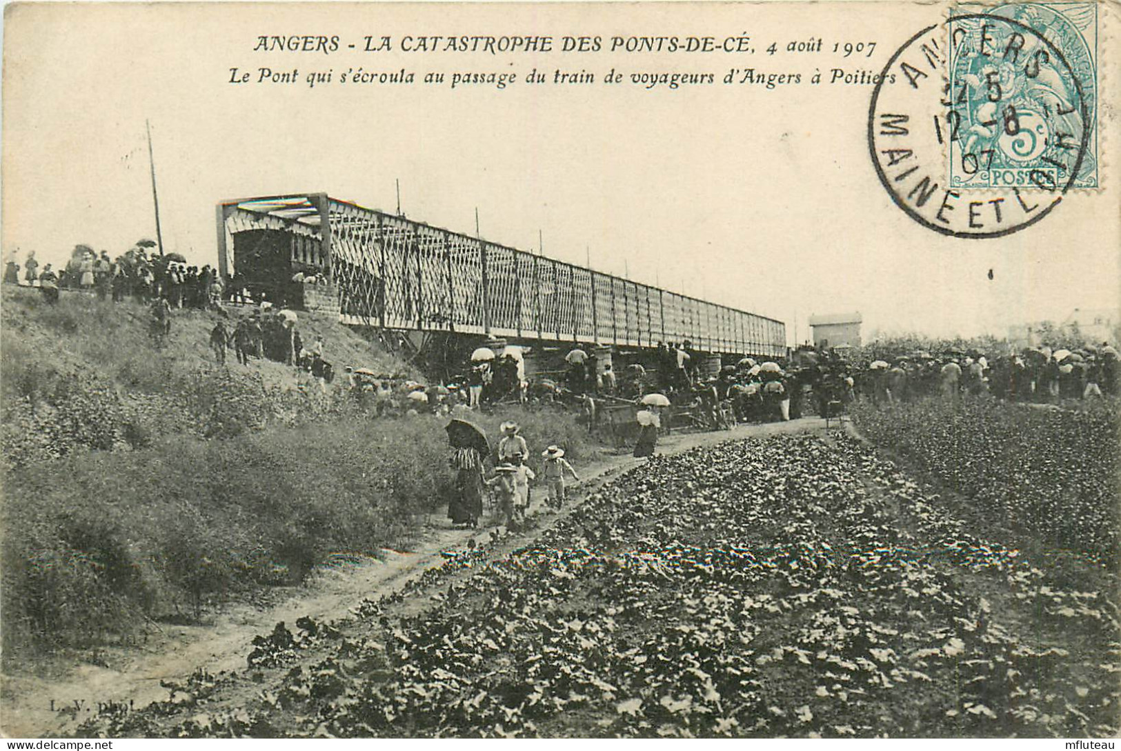49* LES PONTS DE CE  Catastrophe 1907          RL37.0243 - Les Ponts De Ce
