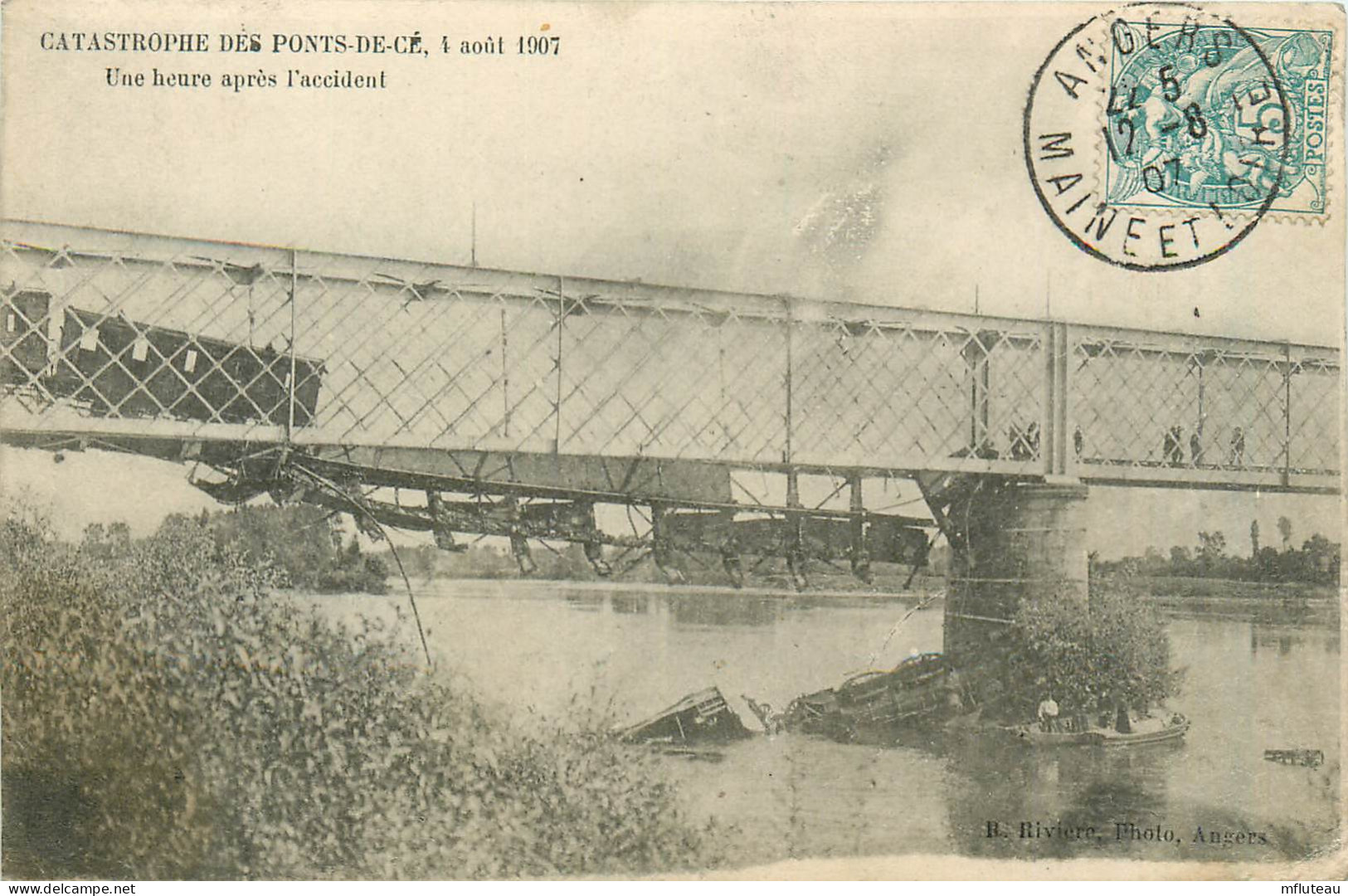 49* LES PONTS DE CE  Catastrophe 1907          RL37.0244 - Les Ponts De Ce