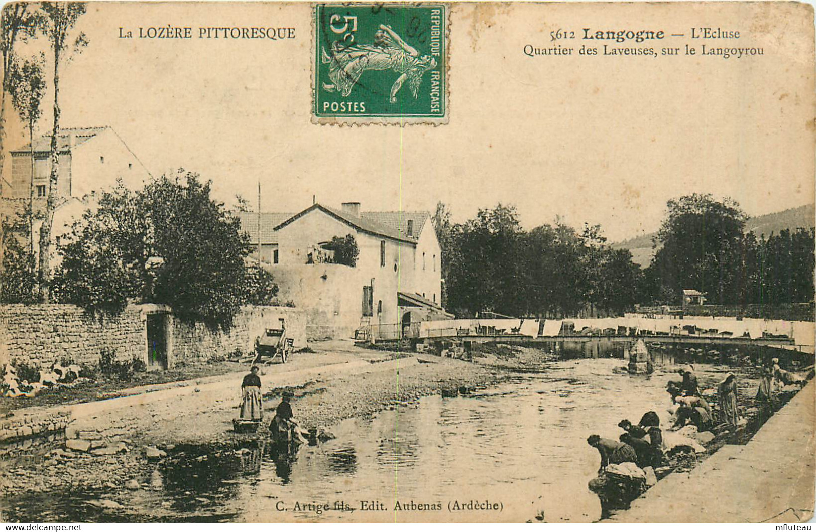 48* LANGOGNE Quartier Des Laveuses            RL37.0211 - Langogne