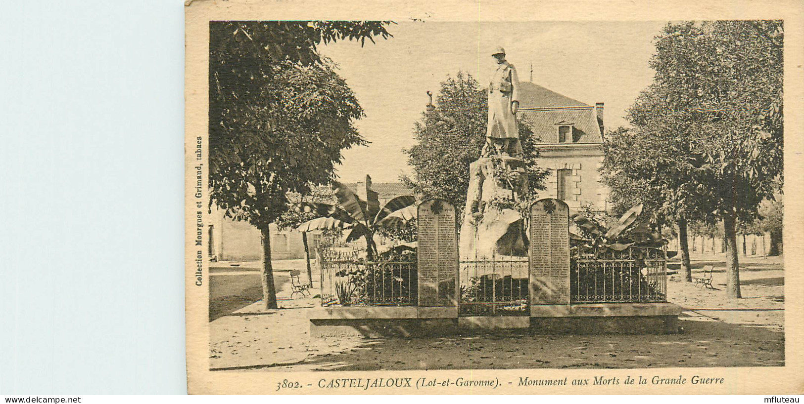 47* CASTELJALOUX  Monument Aux Morts         RL37.0200 - Casteljaloux