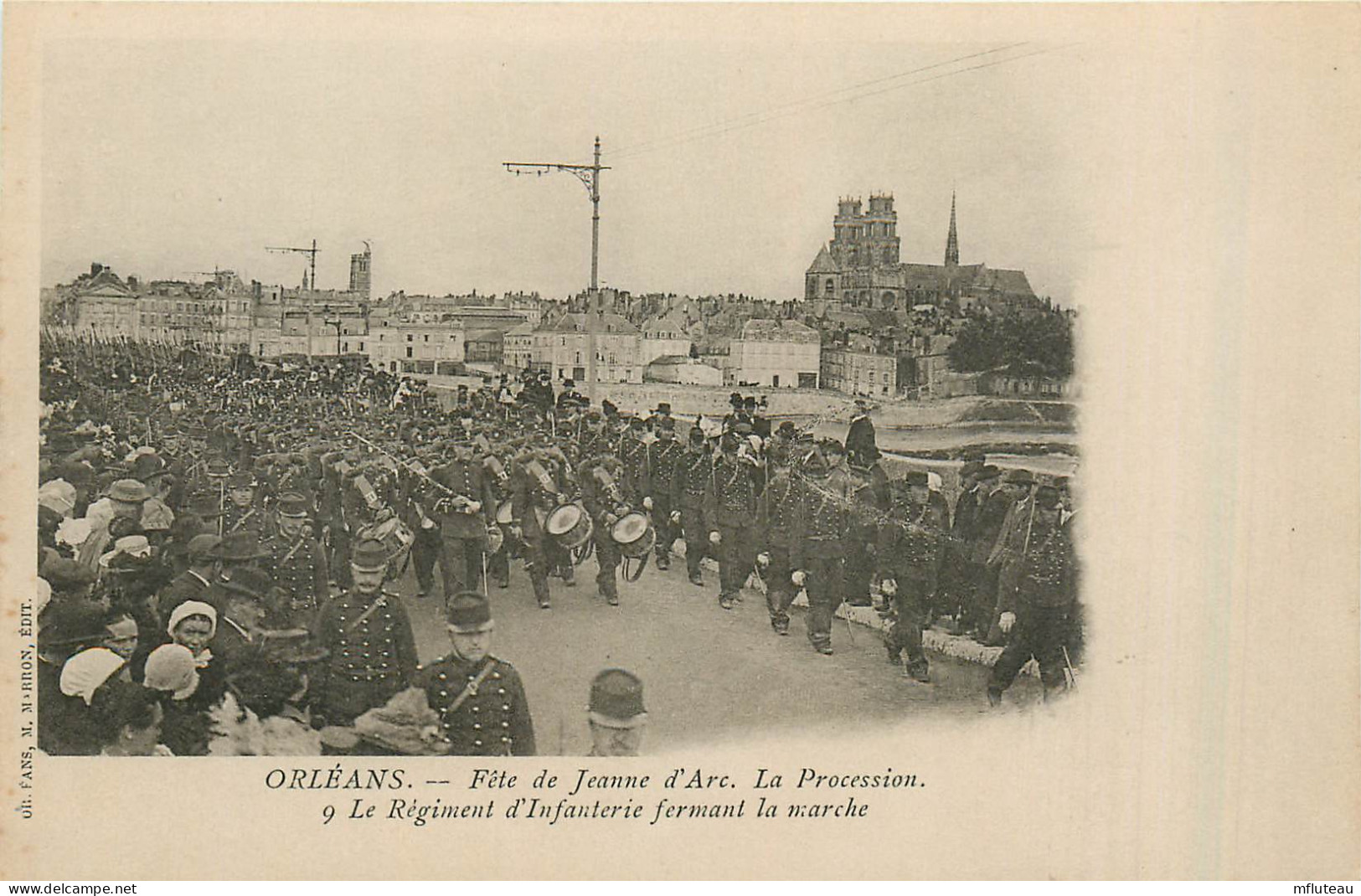 45* ORLEANS  Fetes Jeanne D Arc -  Procession – 8e R.I        RL37.0073 - Orleans
