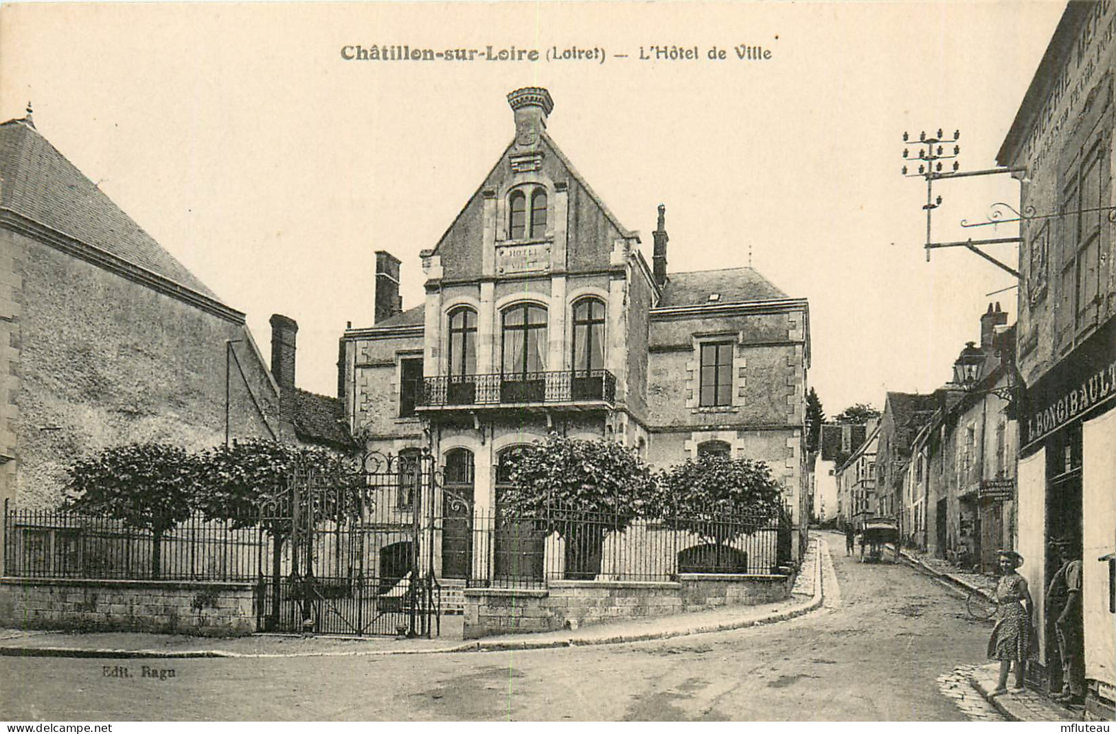 45* CHATILLON S/LOIRE  L Hotel De Ville         RL37.0070 - Chatillon Coligny