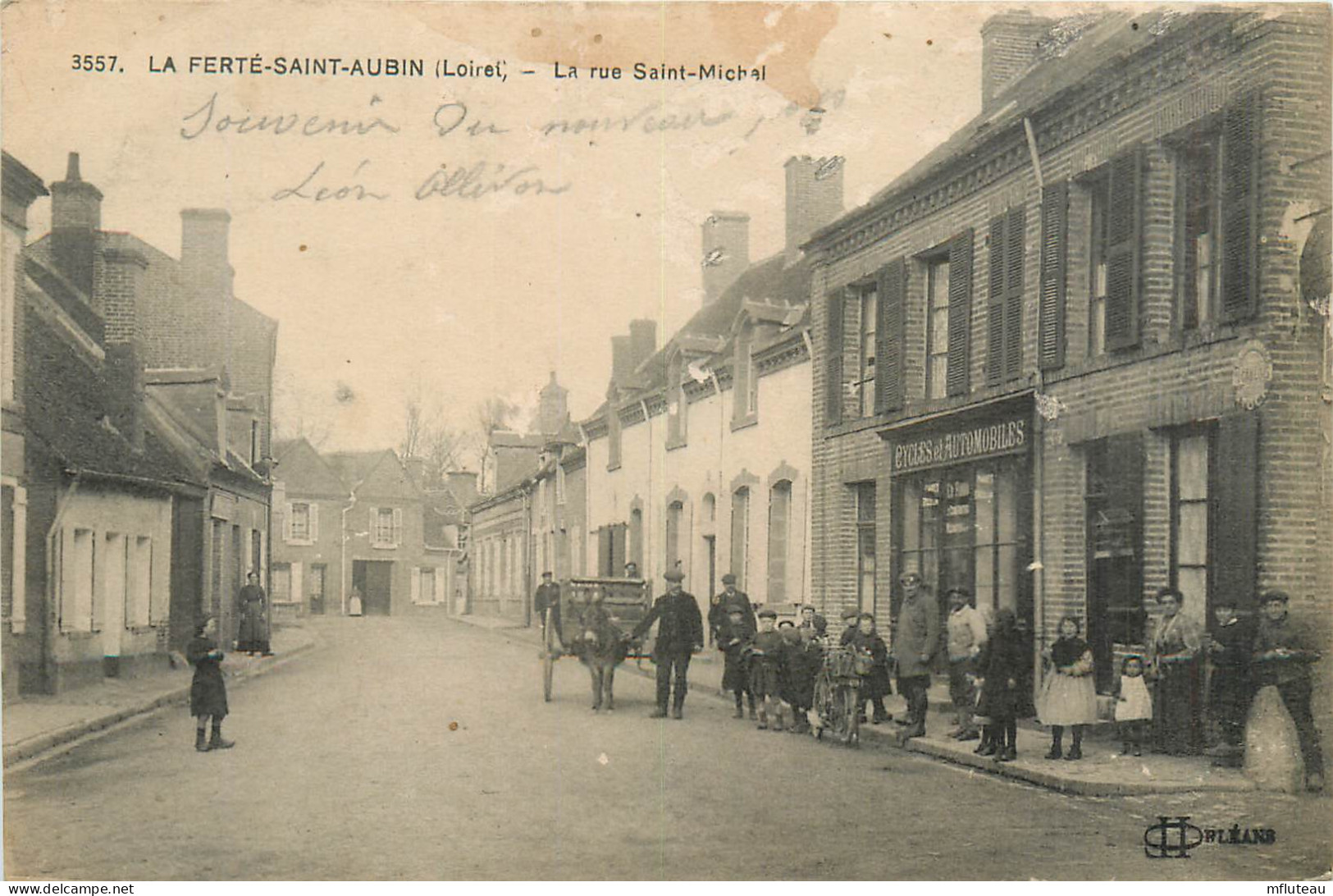 45* LA FERTE ST AUBIN  La Rue St Michel        RL37.0063 - La Ferte Saint Aubin