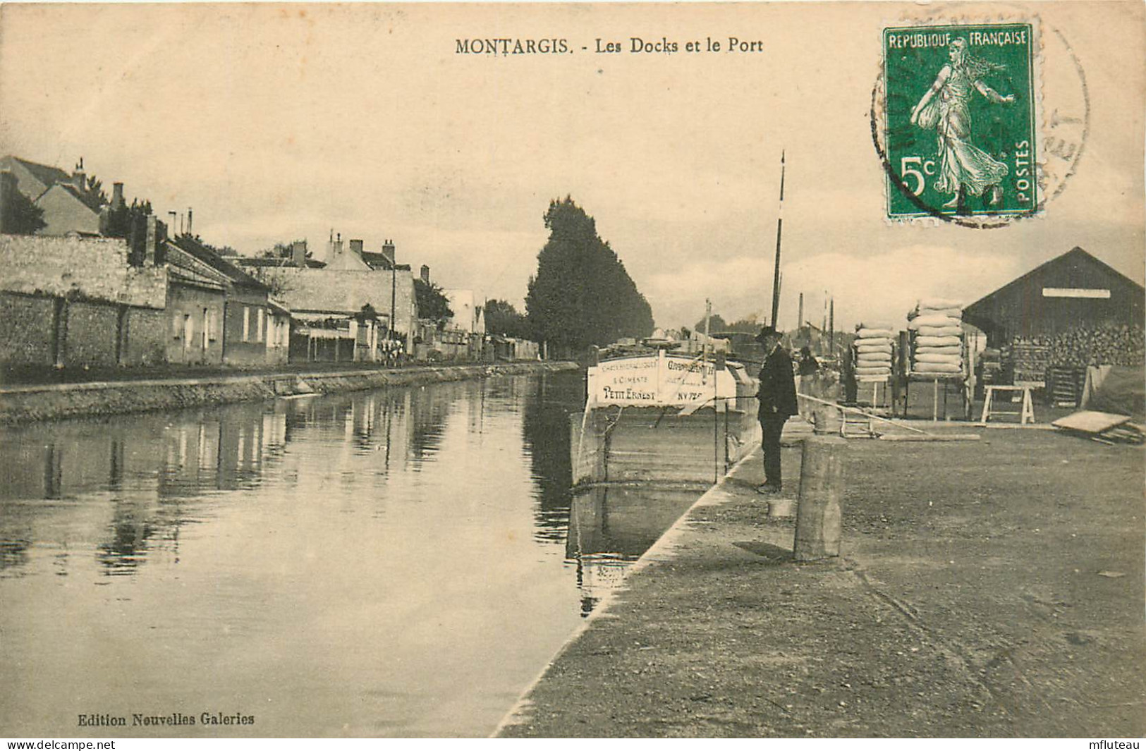 45* MONTARGIS    Les Docks Et Le Port        RL37.0057 - Montargis