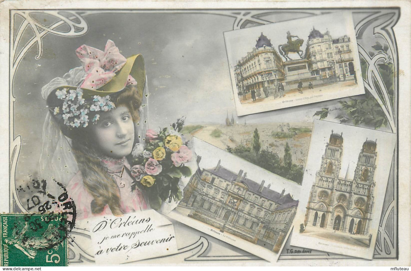 45* ORLEANS    « souvenir »  Multi-vues   RL37.0044 - Orleans