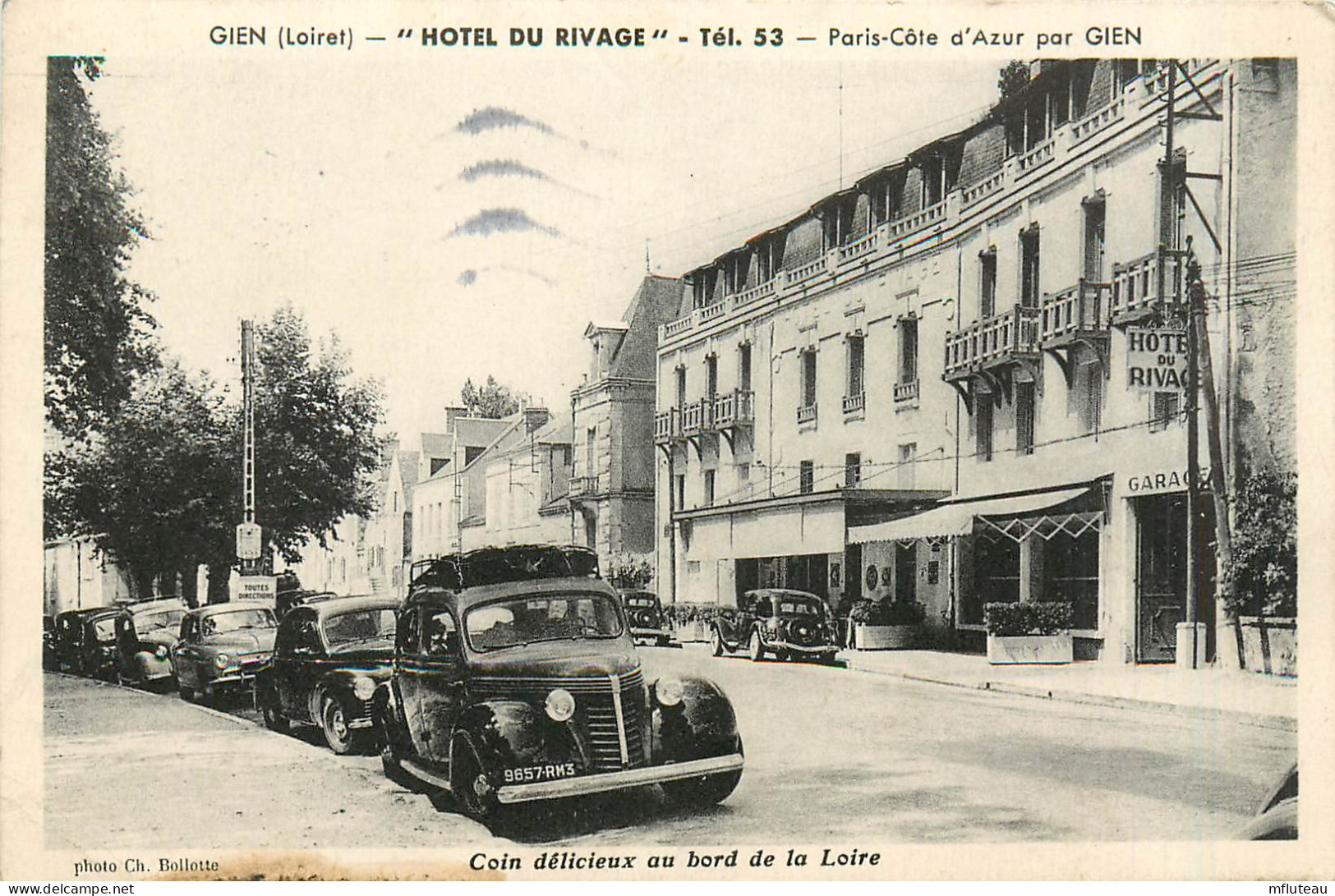 45* GIEN  Hotel Du Rivage CPSM (9x14cm)        RL37.0042 - Gien