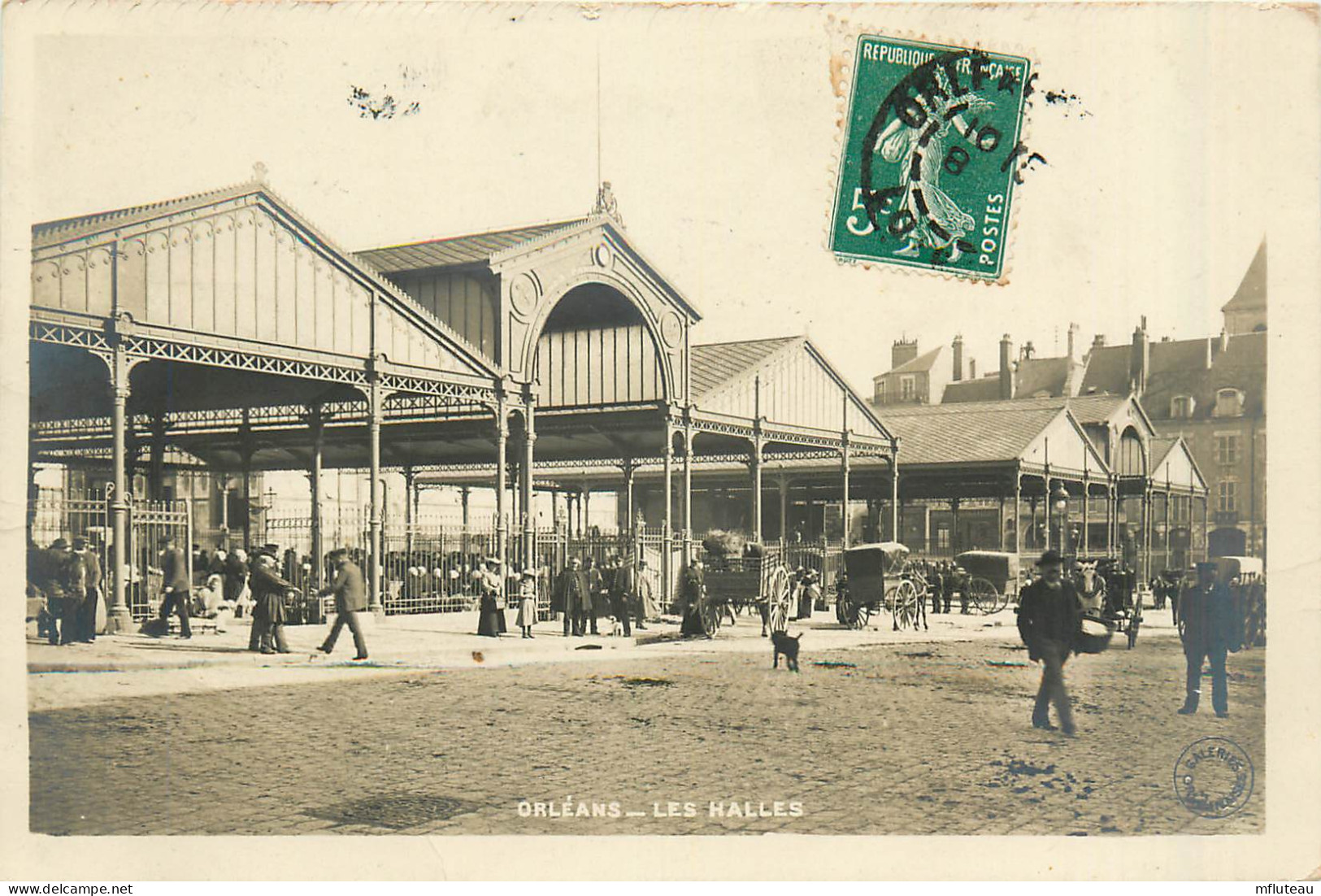 45* ORLEANS     Les Halles     RL37.0038 - Orleans