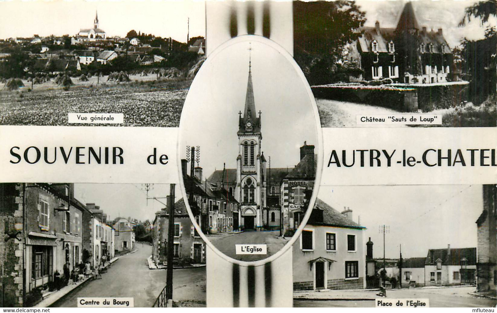 45* AUTRY LE CHATEAU  Multi-vues  CPSM (9x14cm)        RL37.0032 - Autres & Non Classés