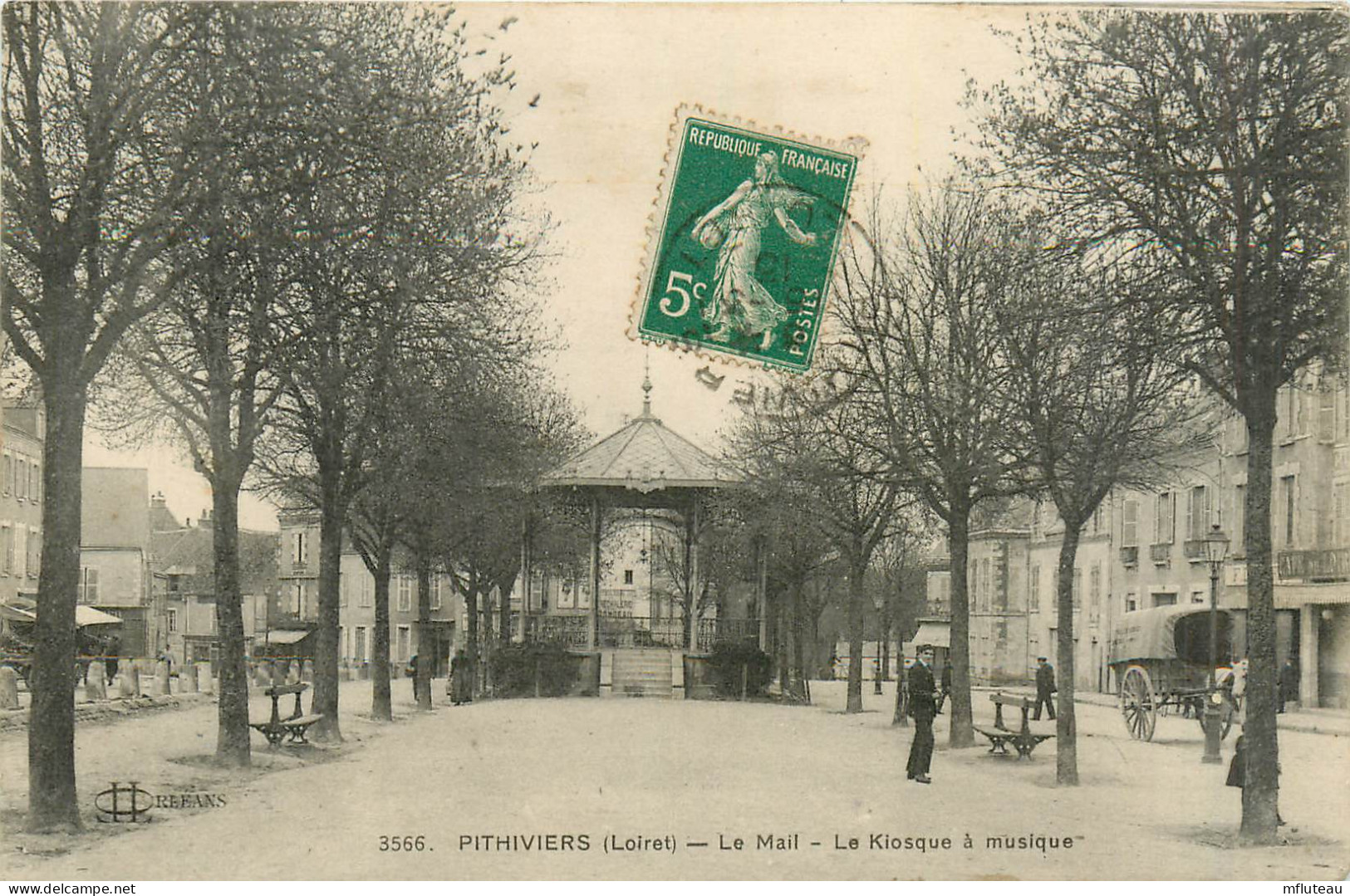 45* PITHIVIERS  Le Mail – Kiosque Musique         RL37.0010 - Pithiviers