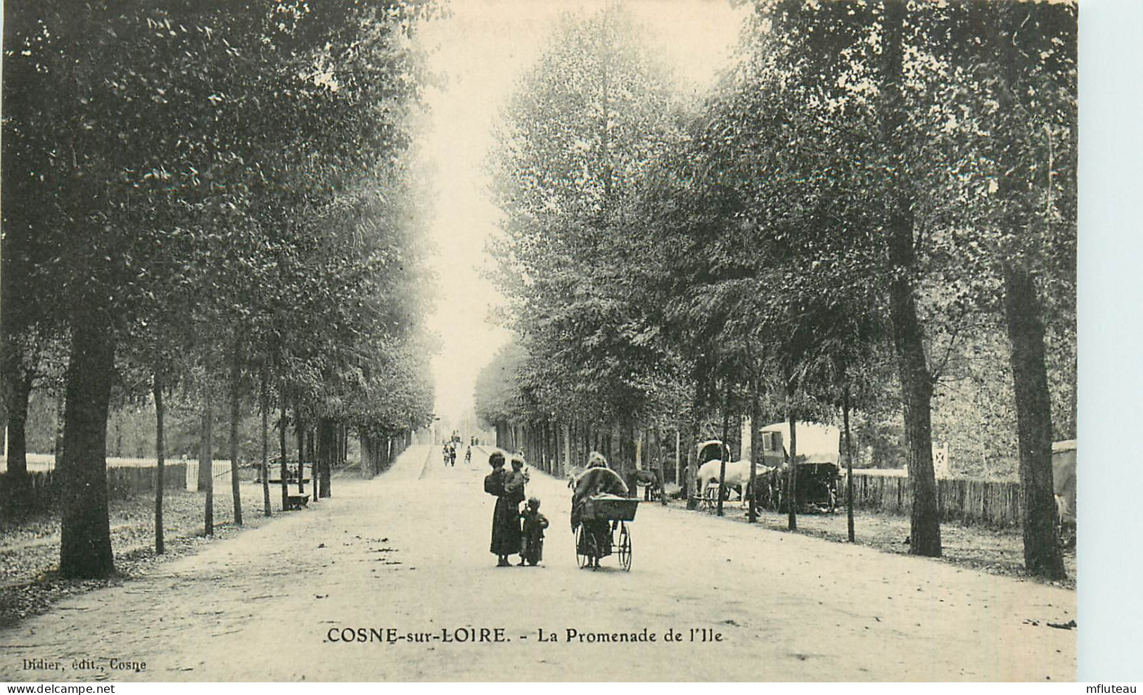 58* COSNE S/LOIRE  Promenade De L Ile  RL37.1053 - Other & Unclassified