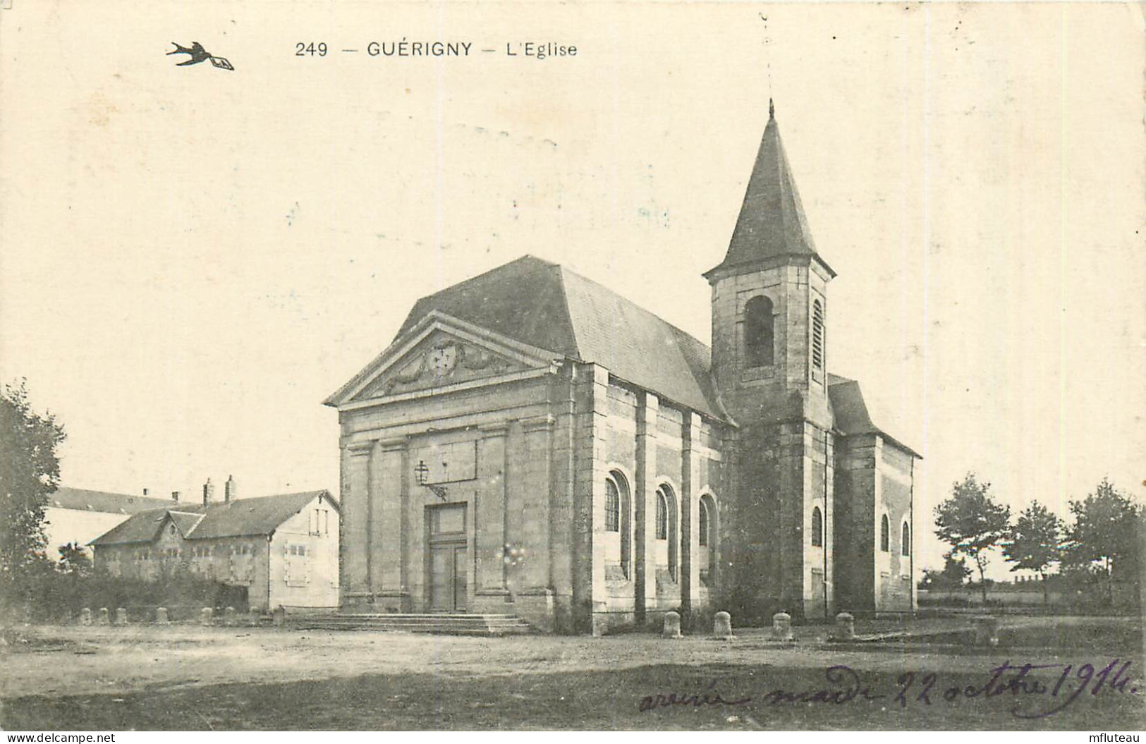 58* GUERIGNY  L Eglise  RL37.1035 - Guerigny