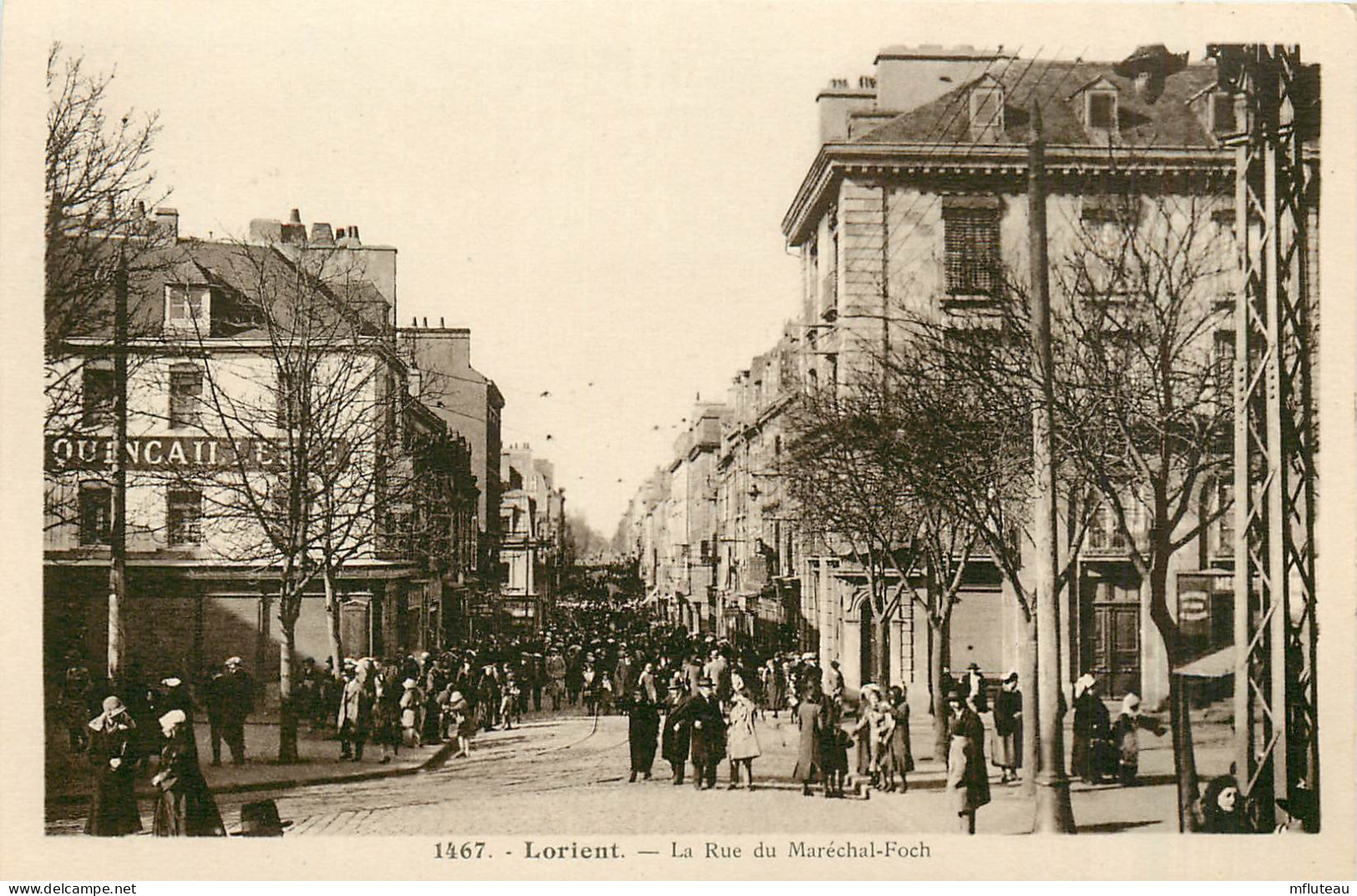 56* LORIENT  Rue Du Marechal Foch  RL37.0984 - Lorient