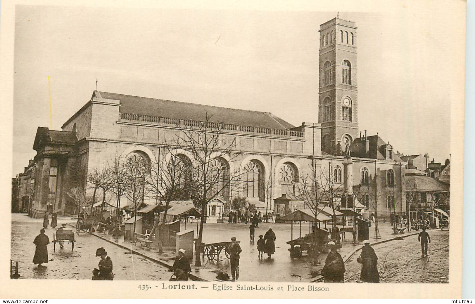 56* LORIENT  Eglise  St Louis – Place Bisson  RL37.0977 - Lorient