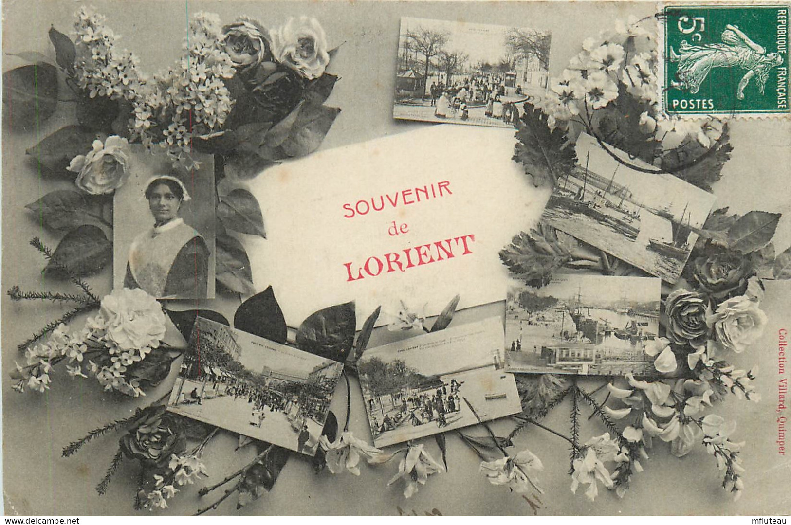 56* LORIENT « souvenir »  Multi-vues   RL37.0971 - Lorient