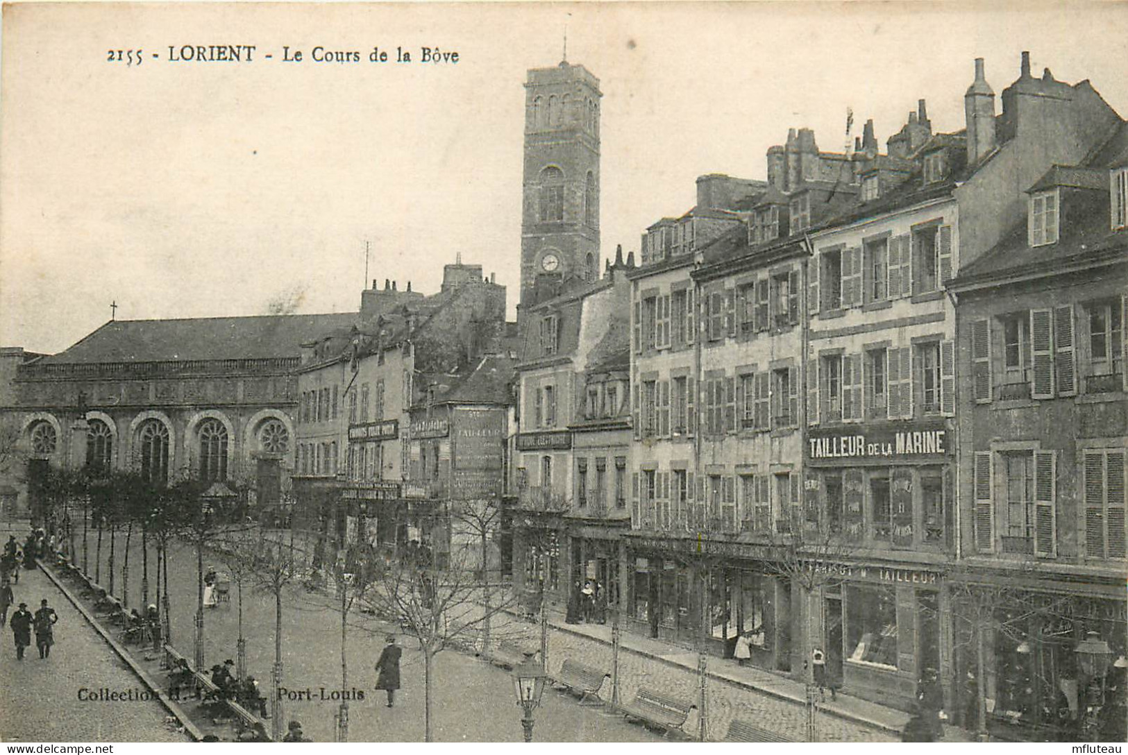56* LORIENT   Le Cours De La Bove  RL37.0967 - Lorient
