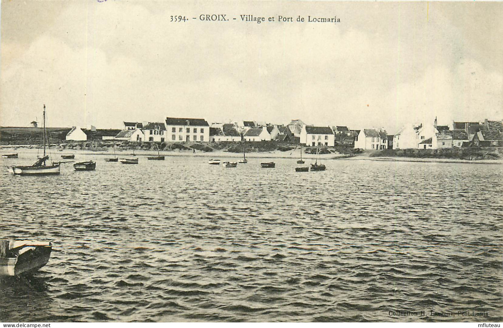 56* GROIX   Village Et Port Locmaria  CPSM (9x14cm)           RL37.0888 - Groix