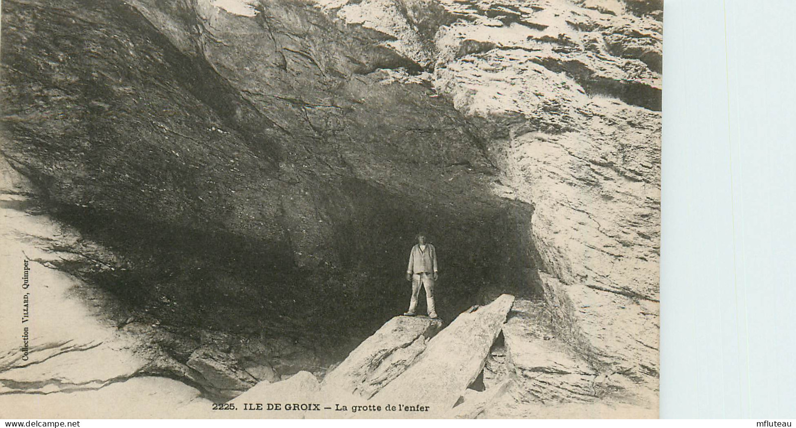 56* ILE DE GROIX  La Grotte De L Enfer        RL37.0849 - Groix