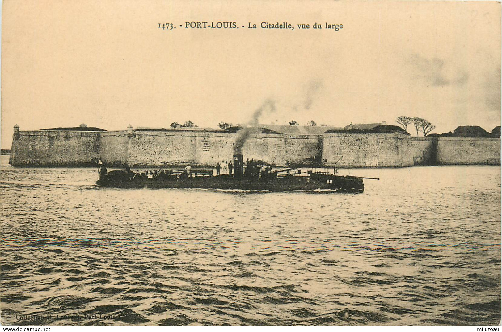 56* PORT LOUIS   La Citadelle         RL37.0821 - Saint Dizier