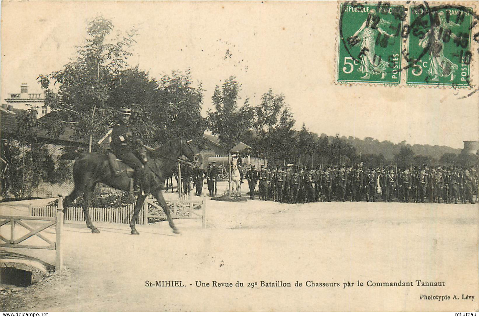 55* ST MIHIEL  Revue 29e  Bataillon De Chasseurs      RL37.0804 - Regimenten