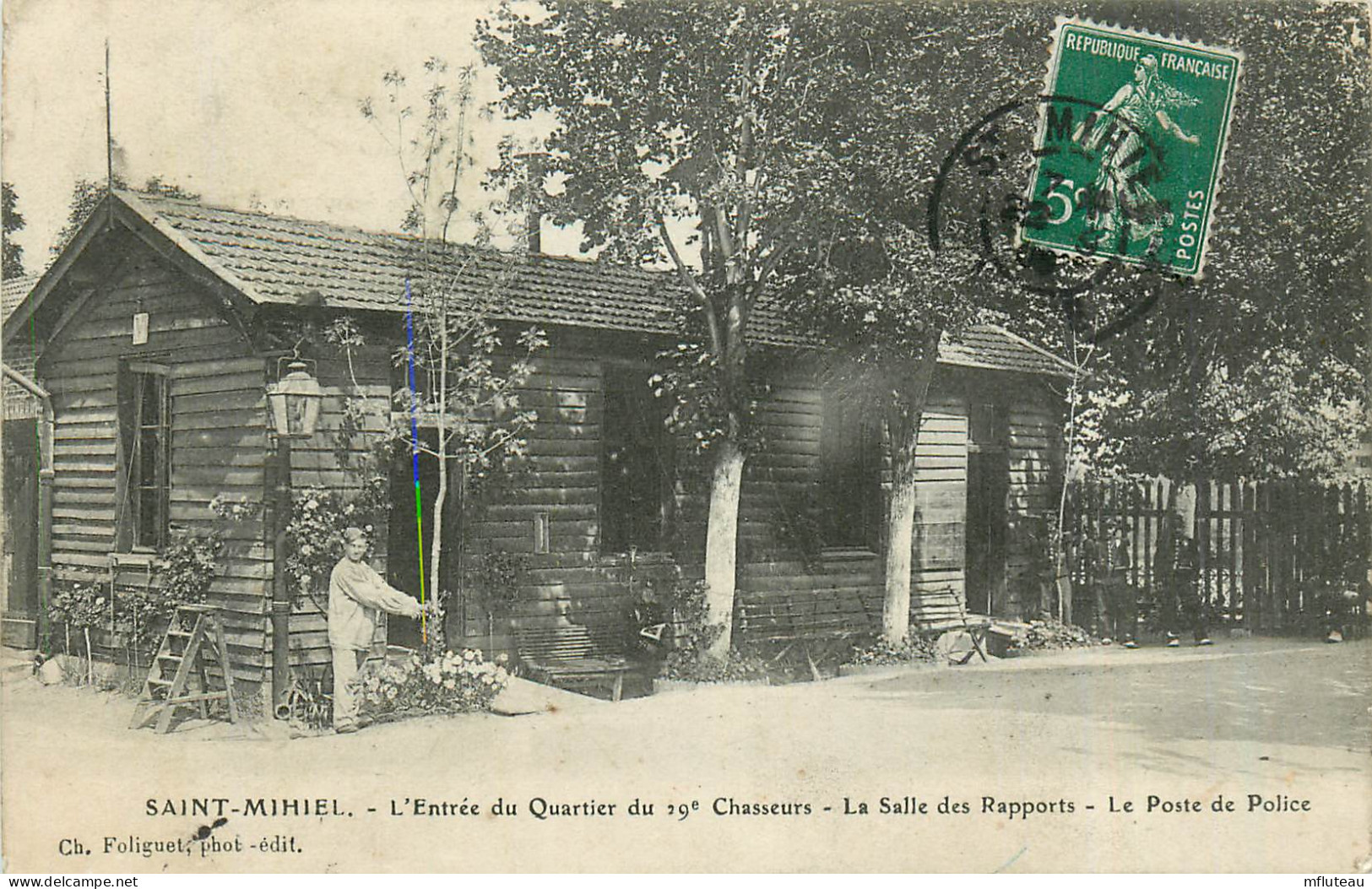 55* ST MIHIEL  Entree Quartier Du 19e Chasseurs           RL37.0783 - Barracks