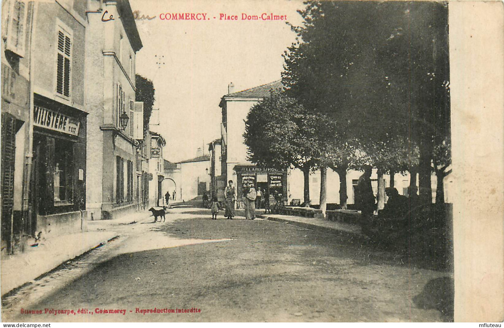55* COMMERCY  Place Dom-calmet          RL37.0776 - Commercy