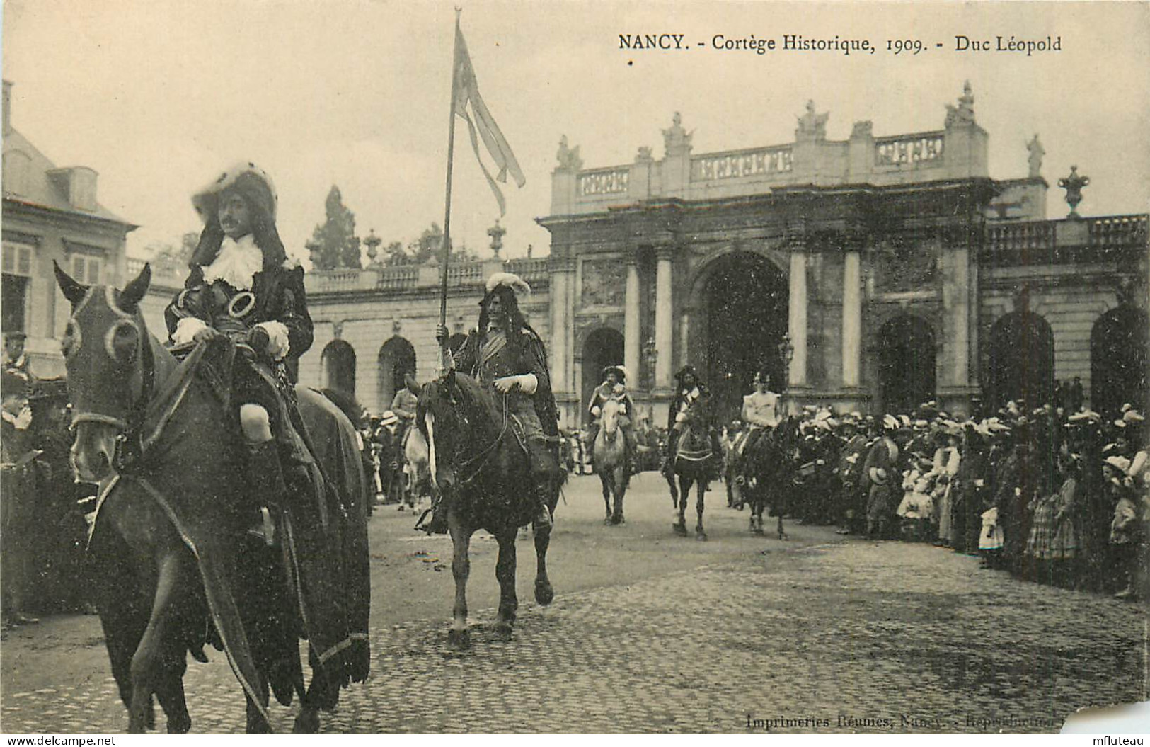 54* NANCY  Cortege Janne D Arc 1909 – Duc Leopold   RL37.0737 - Nancy