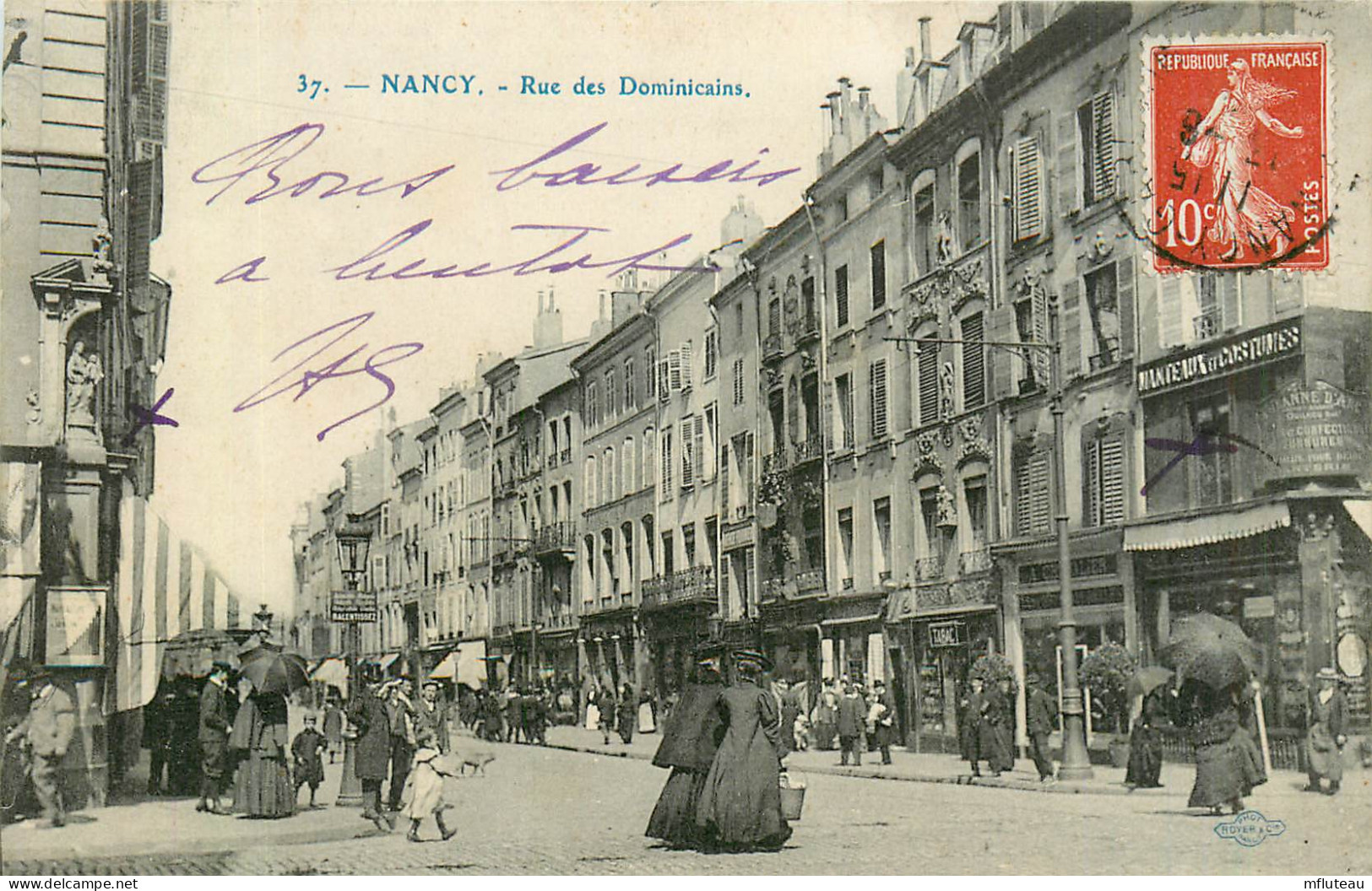 54* NANCY       Rue Des Dominicains      RL37.0693 - Nancy