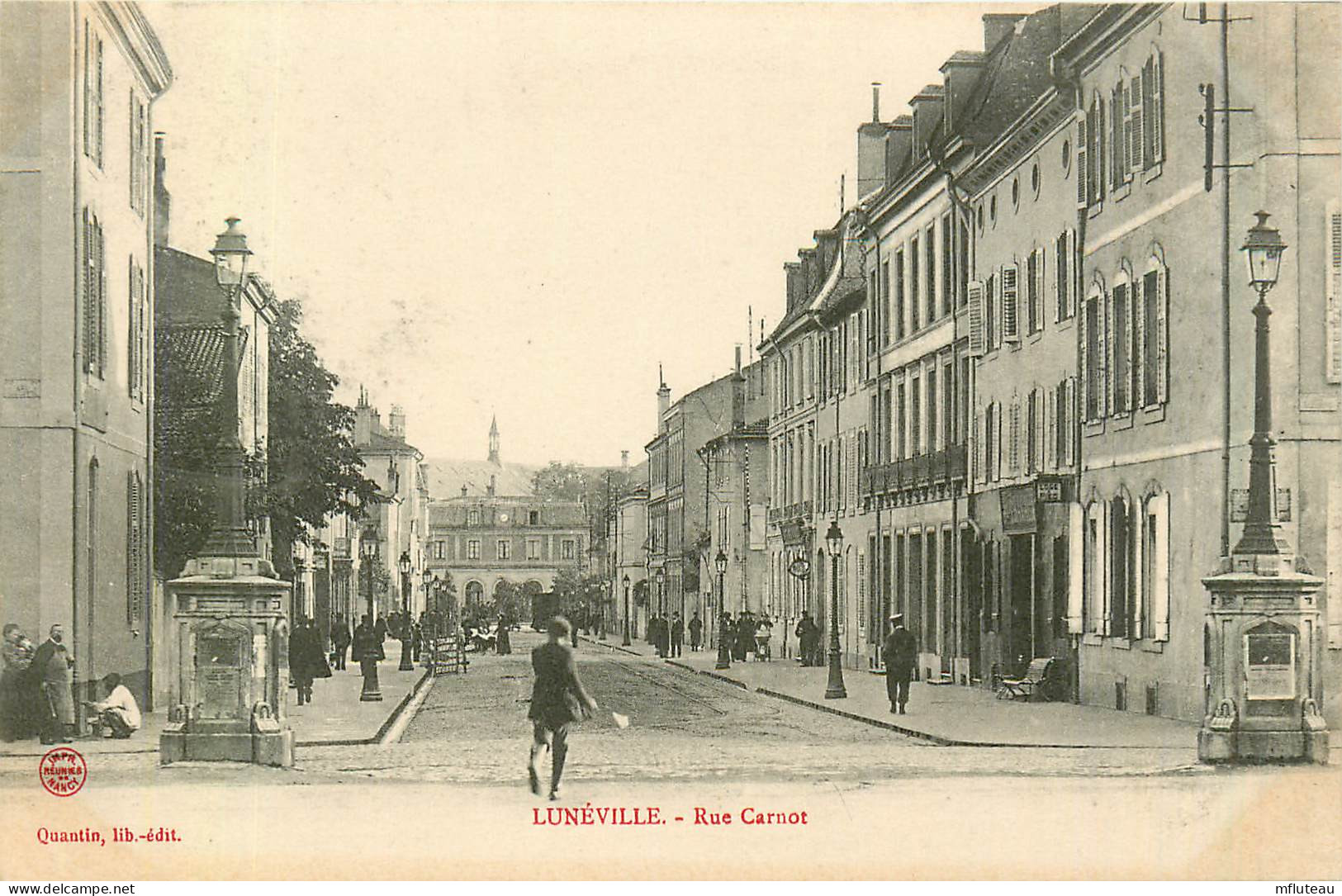 54* LUNEVILLE  Rue Carnot           RL37.0680 - Luneville