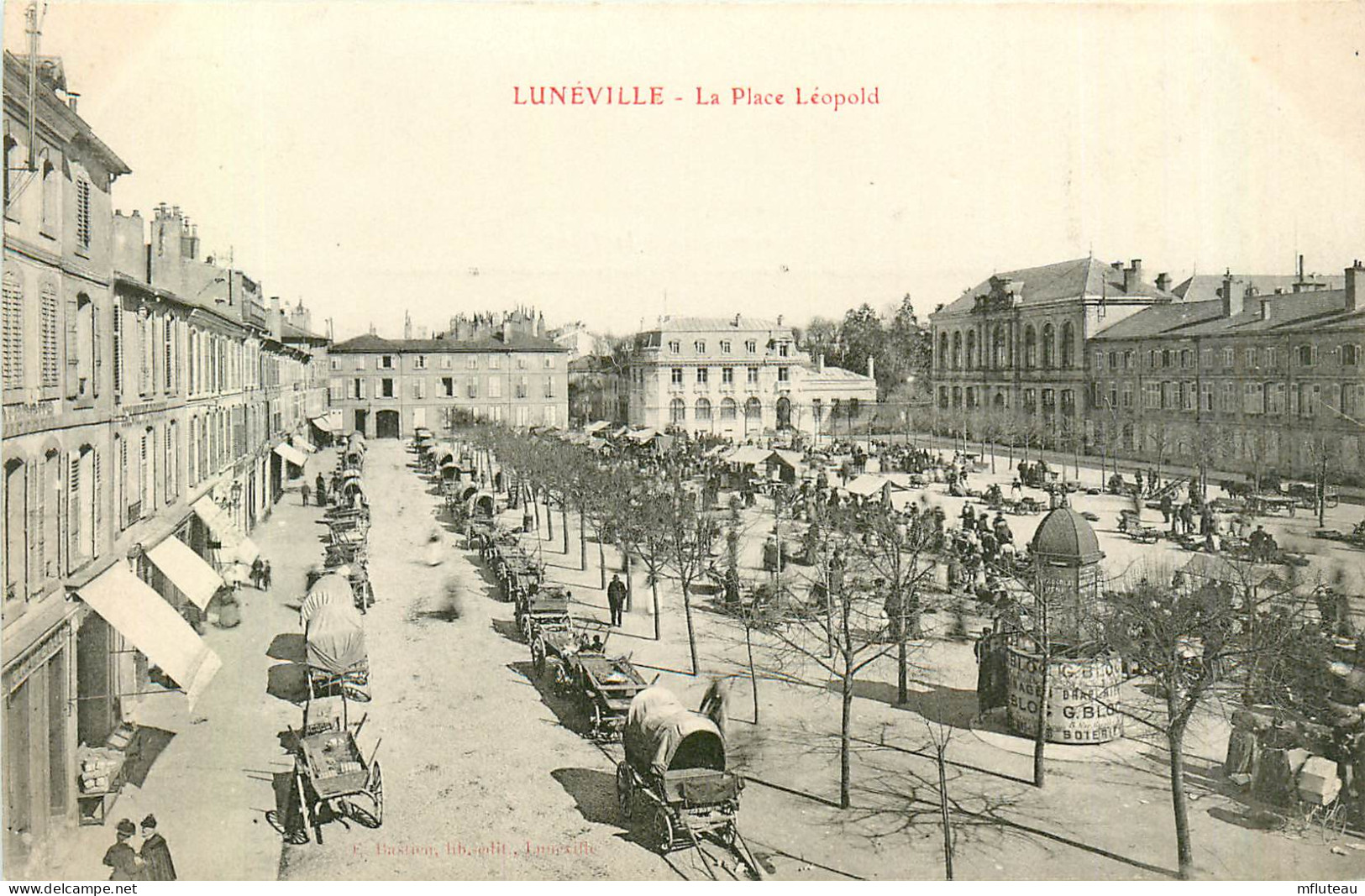 54* LUNEVILLE Place Leopold          RL37.0683 - Luneville