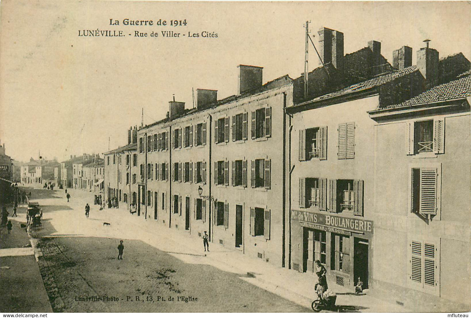54* LUNEVILLE  Rue De Viler – Les Cites          RL37.0677 - Luneville