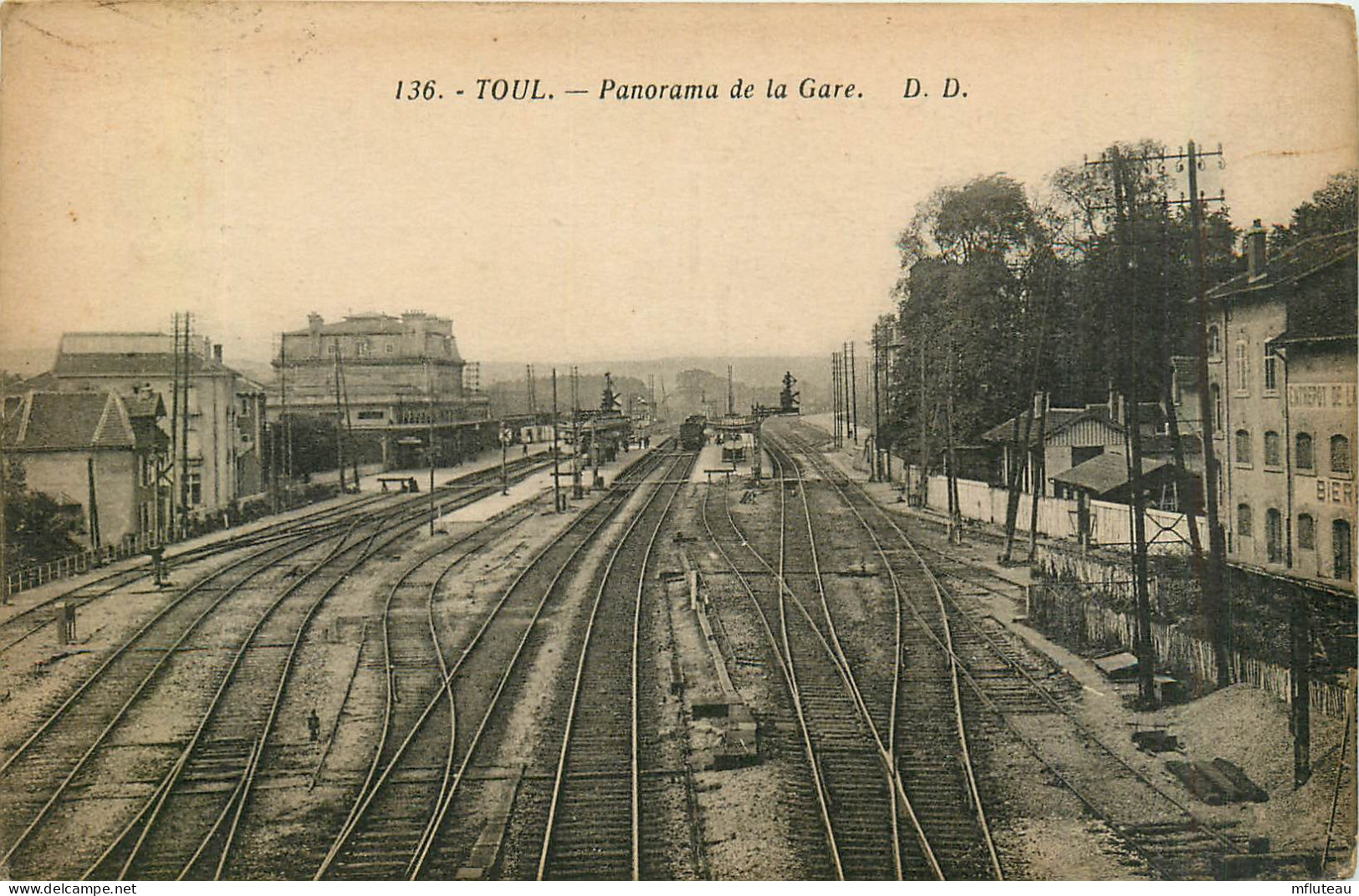 54* TOUL  Vue Generale De La Gare            RL37.0633 - Toul