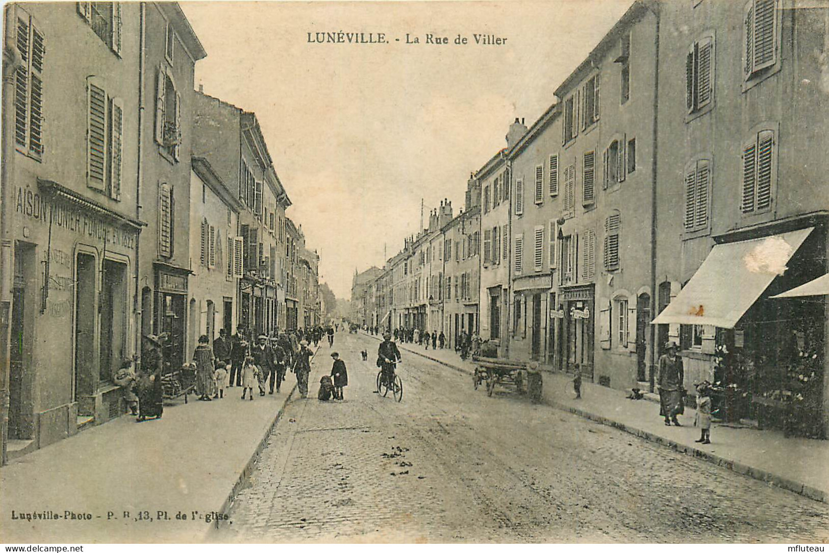 54* LUNEVILLE     La Rue De Viller      RL37.0627 - Luneville