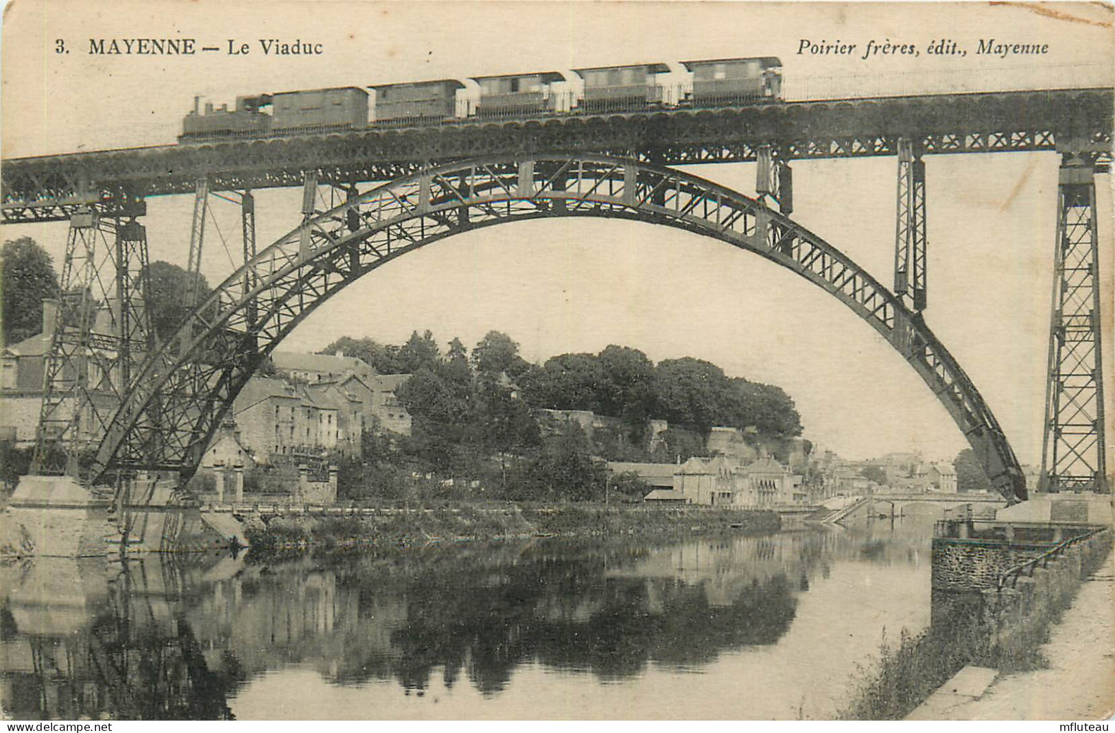 53* MAYENNE Le Viaduc – Train            RL37.0599 - Mayenne