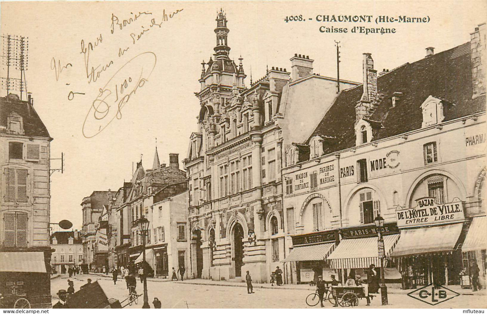 52* CHAUMONT  Caisse  D Epargne          RL37.0538 - Chaumont