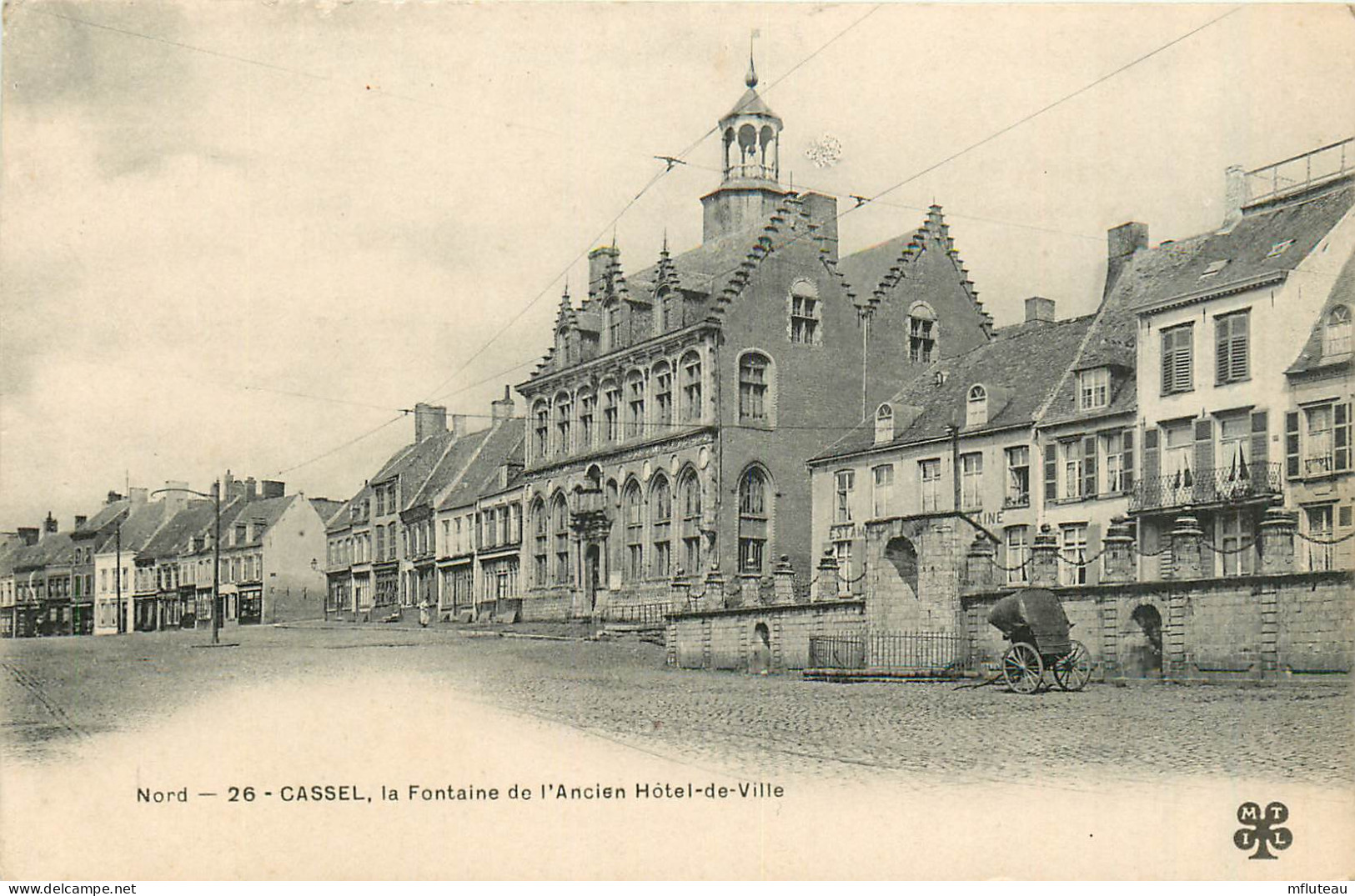 59* CASSEL  Fontaine Ancien Hotel De Ville  RL37.1242 - Cassel