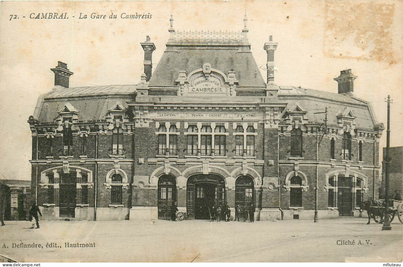 59* CAMBRAI La Gare De Gambetta  RL37.1249 - Cambrai
