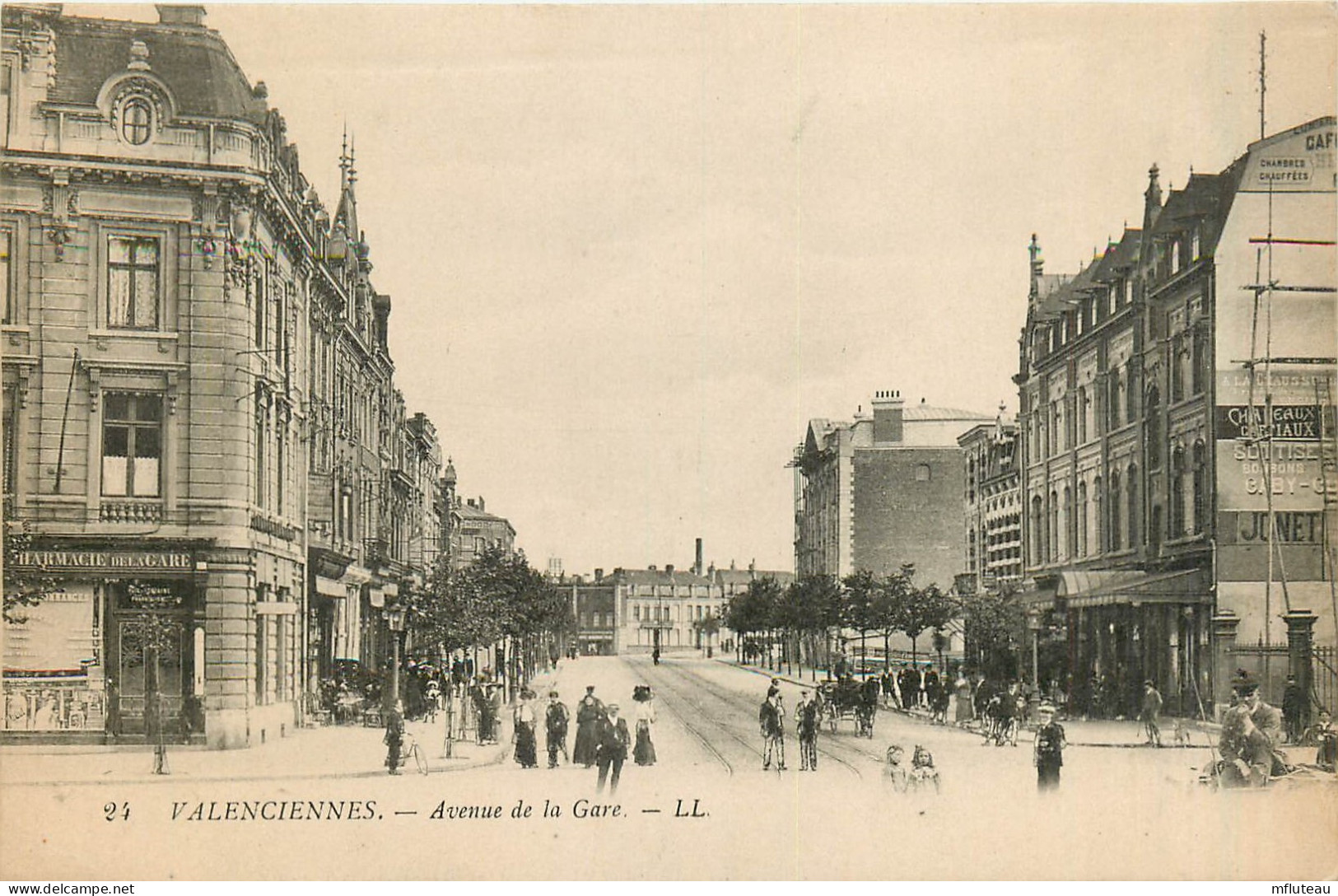 59* VALENCIENNES  Av De La Gare   RL37.1233 - Valenciennes