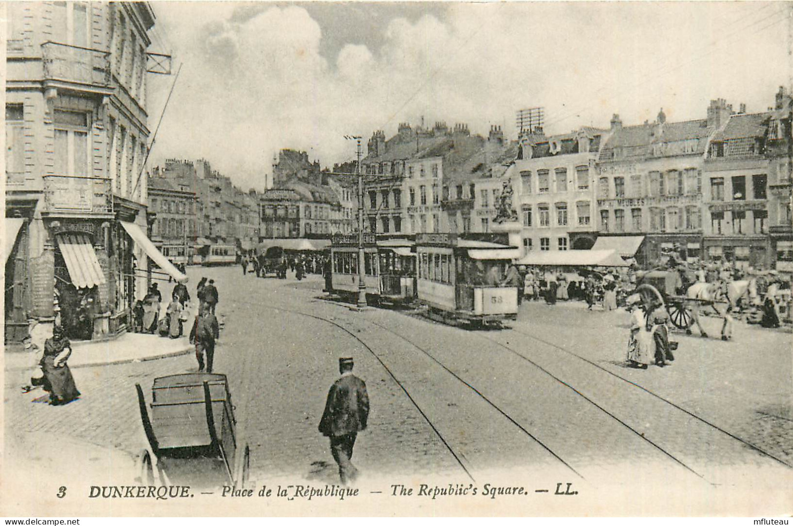 59* DUNKERQUE Place De La Republique  RL37.1193 - Dunkerque