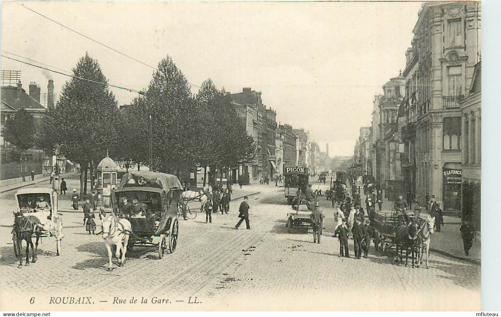 59* ROUBAIX  Rue De La Gare    RL37.1164 - Roubaix