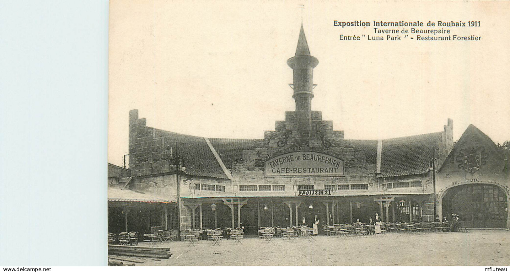 59* ROUBAIX  Espo 1911  Taverne De Beaurepaire   RL37.1165 - Roubaix