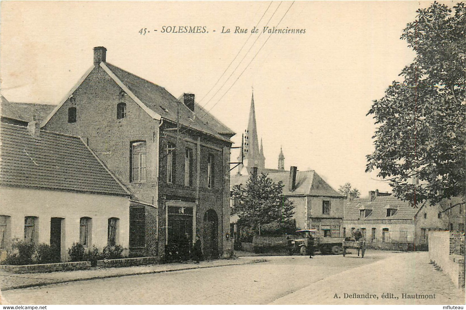 59* SOLESMES Rue De Valenciennes  RL37.1111 - Solesmes