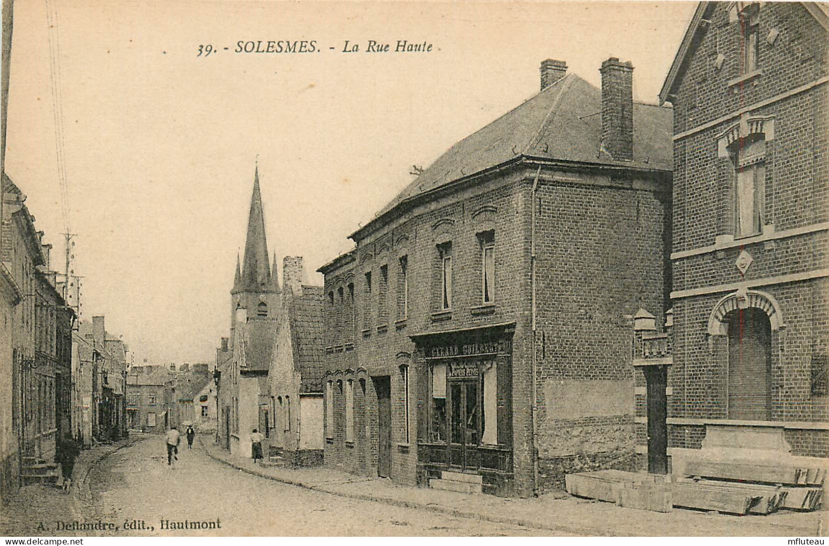 59* SOLESMES  La Rue Haute RL37.1112 - Solesmes