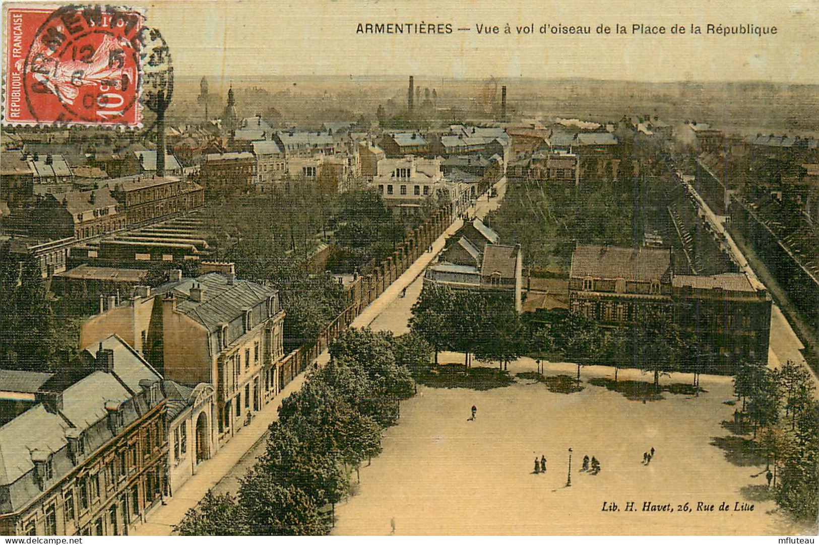 59* ARMENTIERES   Place De La Republique   RL37.1104 - Armentieres