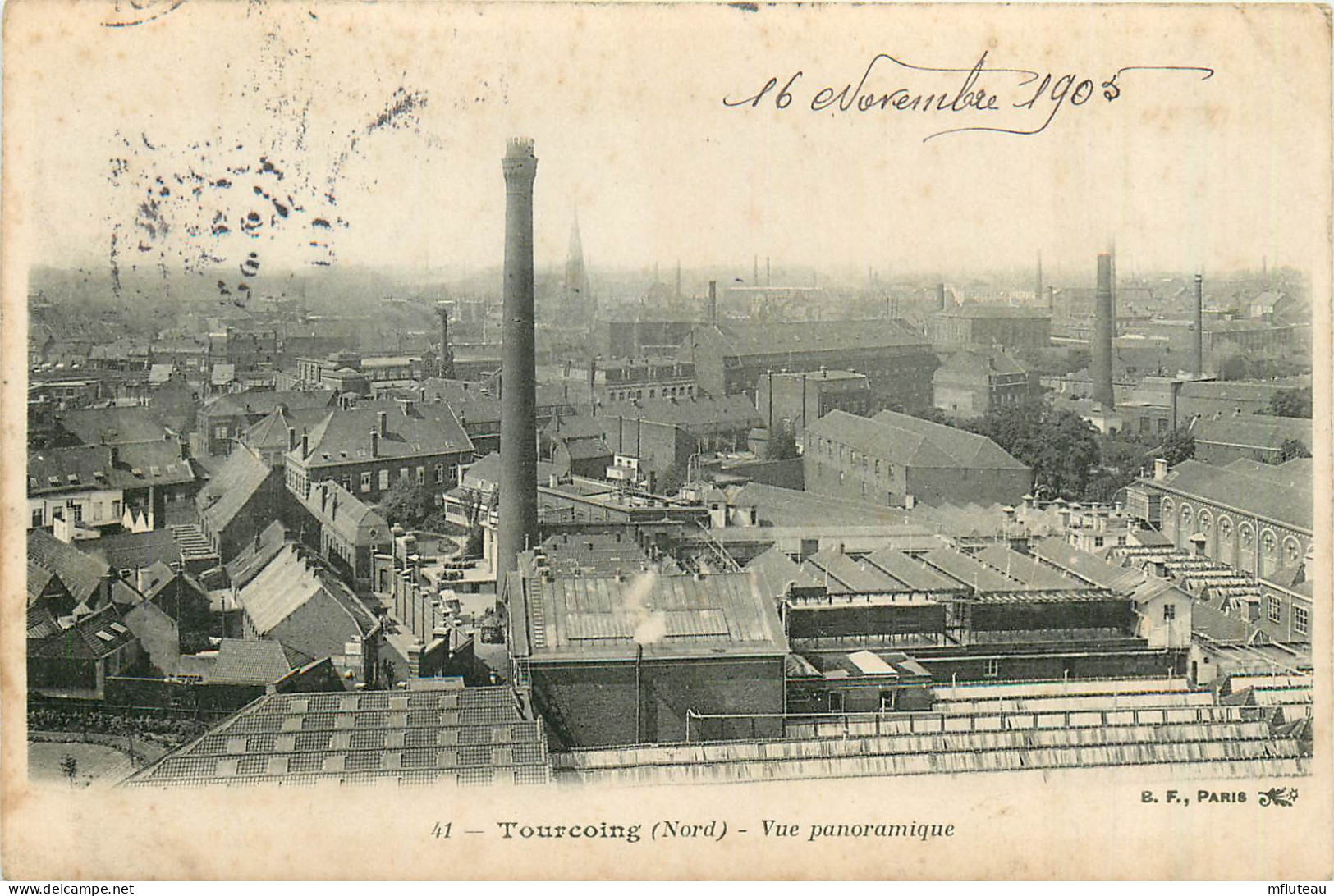 59* TOURCOING Vue Generale  RL37.1096 - Tourcoing