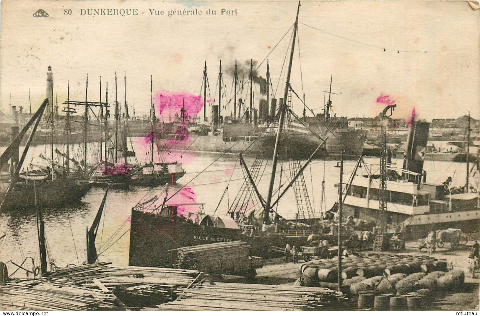 59* DUNKERQUE Vue Generale Du Port    RL37.1080 - Dunkerque