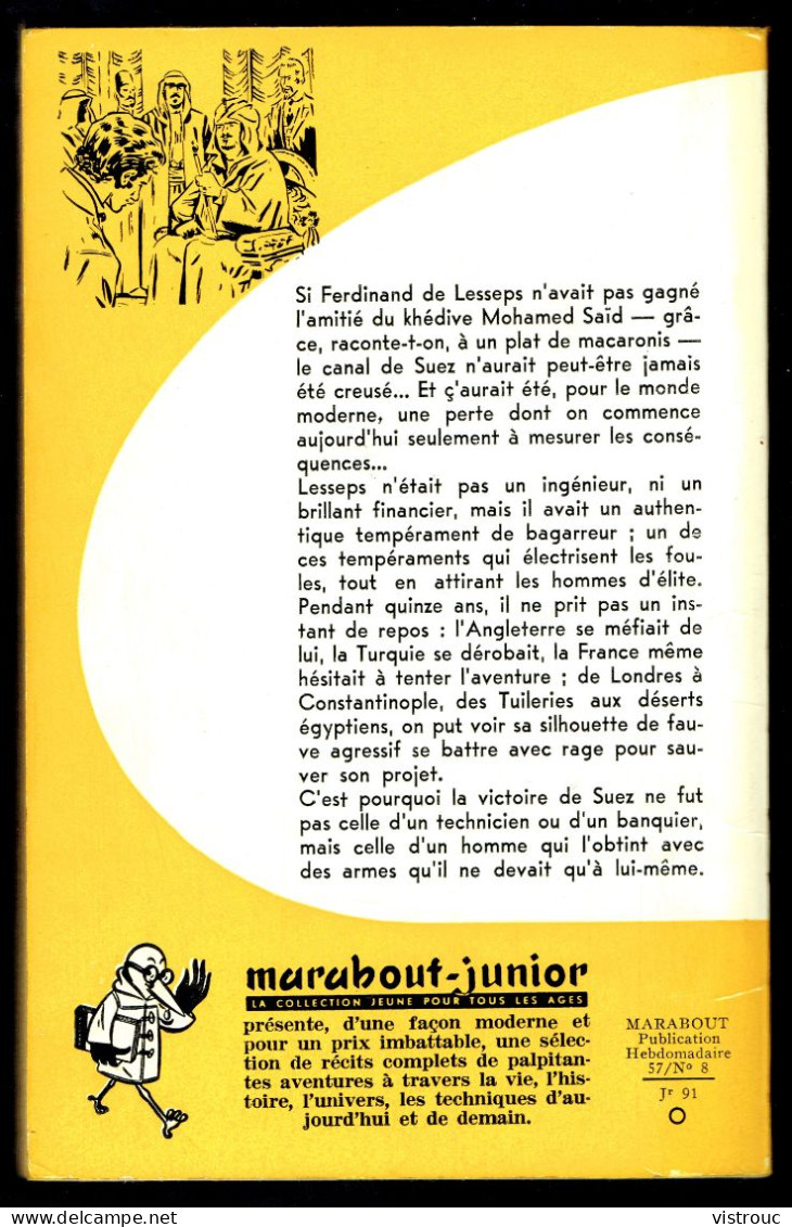 "Suez", De Michel DUINO - MJ N° 91 -  Récit - 1957. - Marabout Junior