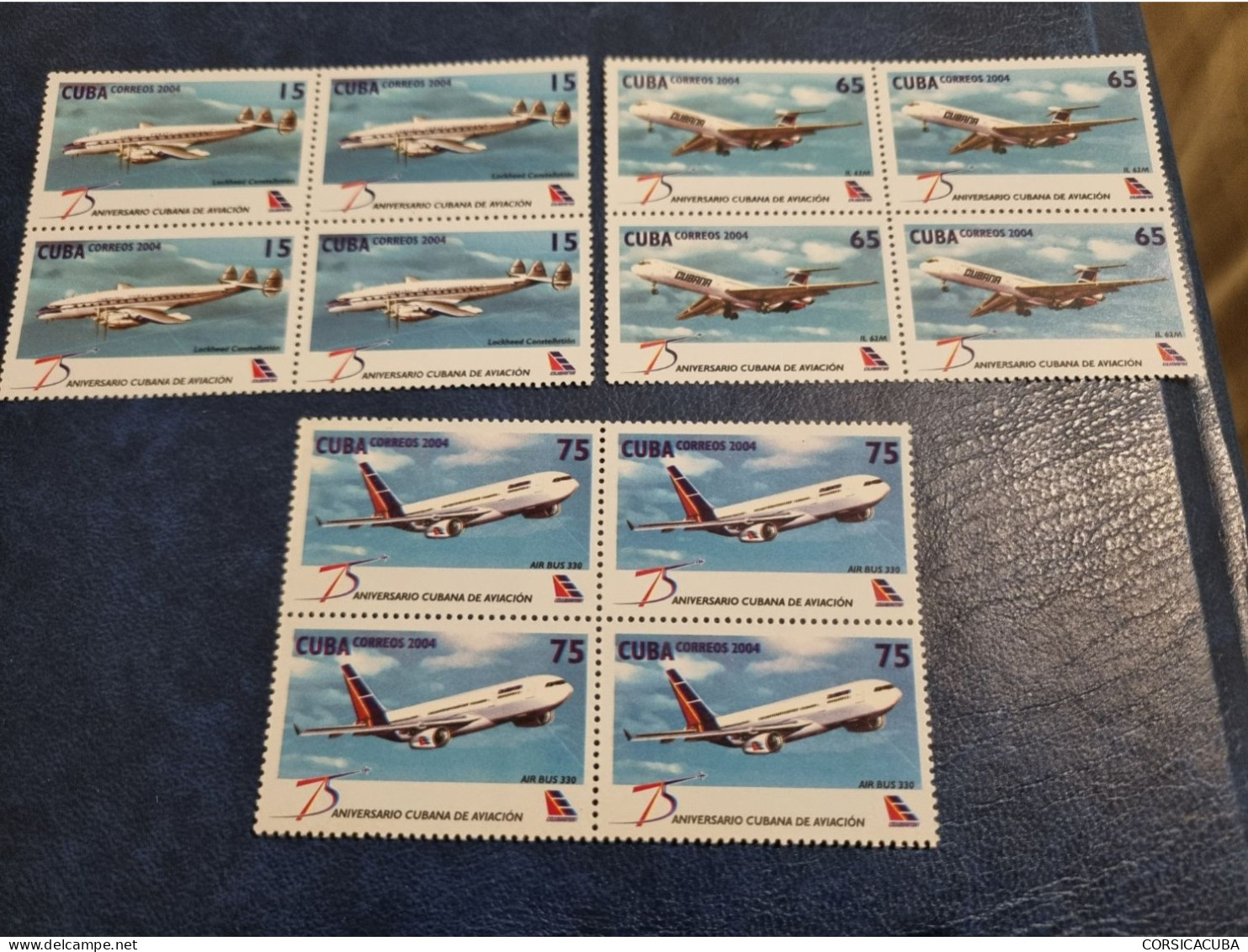 CUBA  NEUF  2004   CUBANA  DE  AVIACION    //  PARFAIT  ETAT  //  1er  CHOIX  // - Unused Stamps