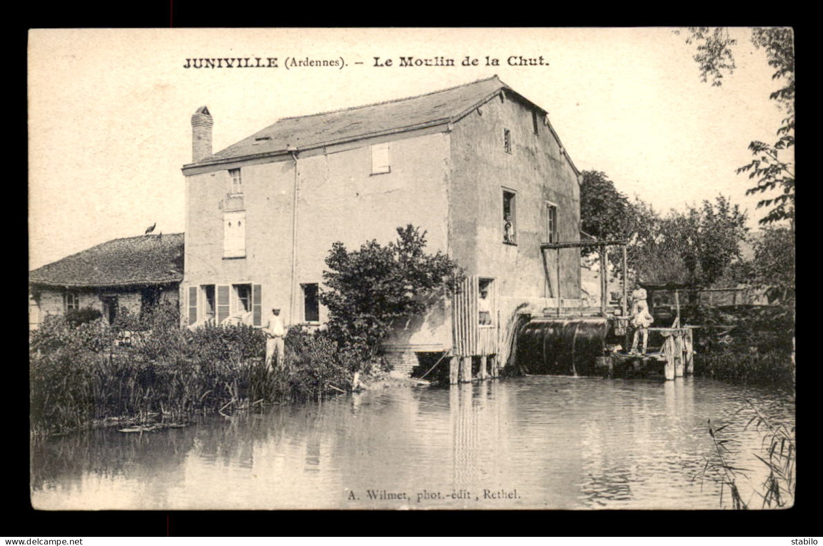 08 - JUNIVILLE - LE MOULIN DE LA CHUT - Autres & Non Classés